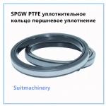 Excavator SPGW PTFE O Ring Piston Seal For Hydraulic Cylinder