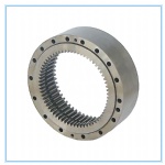 machinery parts swing reduction slewing bearing ring gear excavator SK250-8 swing gear ring