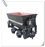 1 ton bucket tipping mining rail trolley mine car